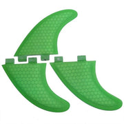 Set di Surf per Tri Fin - FCS G5 - Fiberglas - Surfboard Thruster - Set di Fini per 3 Surfboard - Adatto per Surfboard - Fini per Surfplanken