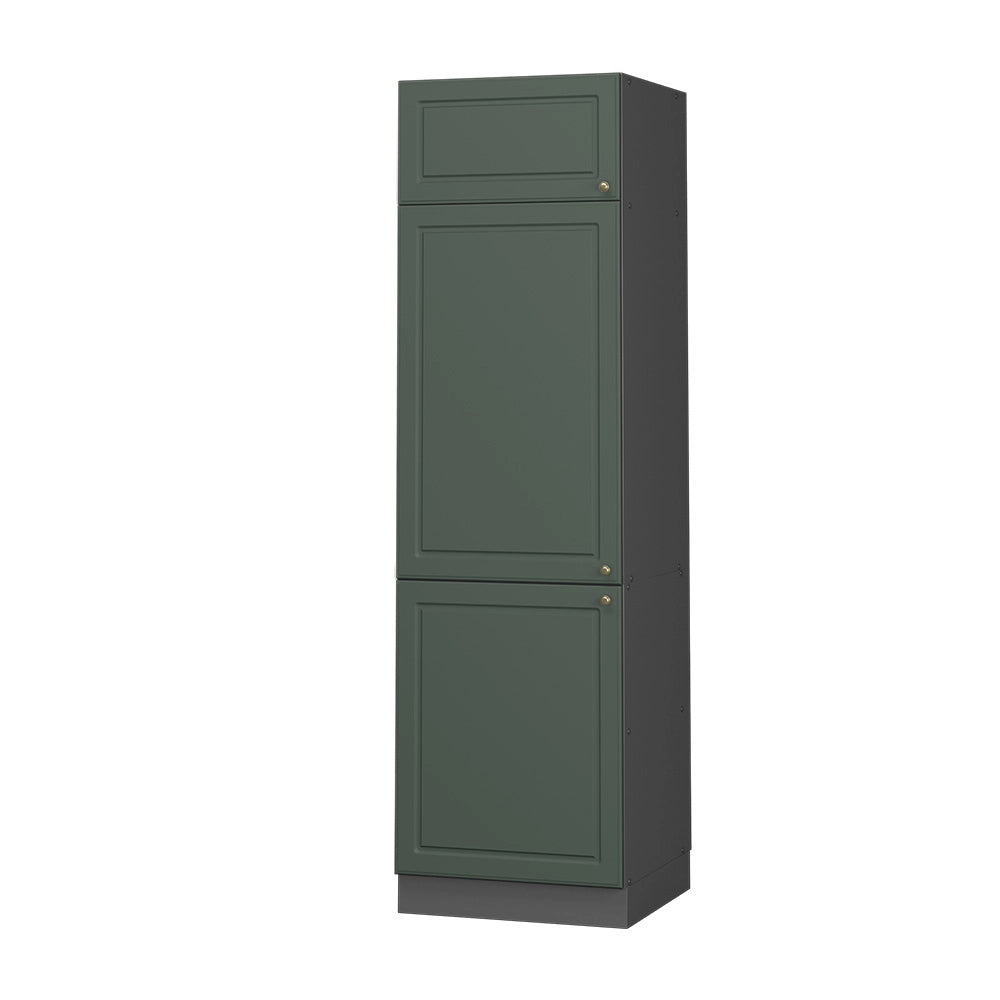 Vicco Armadio frigorifero Verde-oro Country House 60 cm