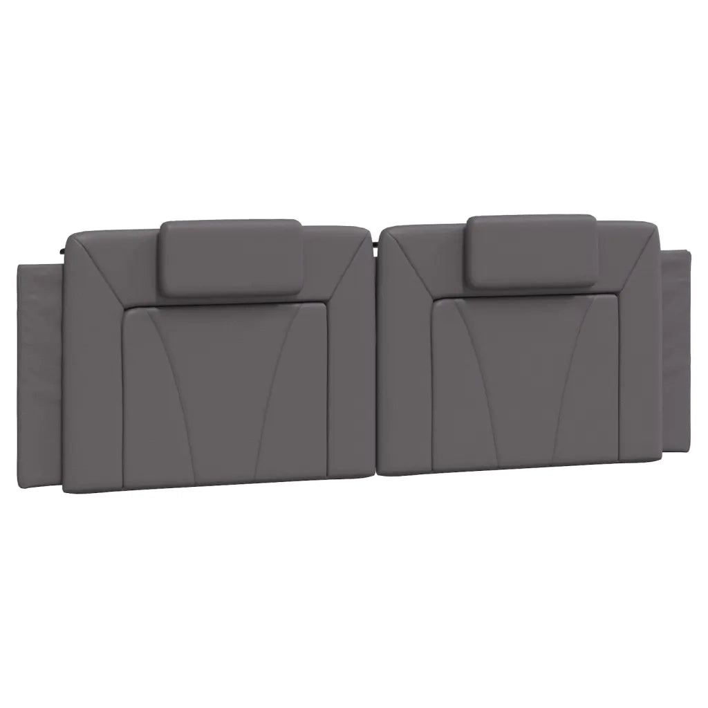 Giroletto Viana con LED senza Materasso-Struttura Letto Grigio 160x200 cm
