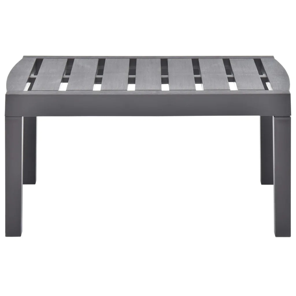 Tavolo da Giardino Moca 78x55x38 cm in Plastica 48816