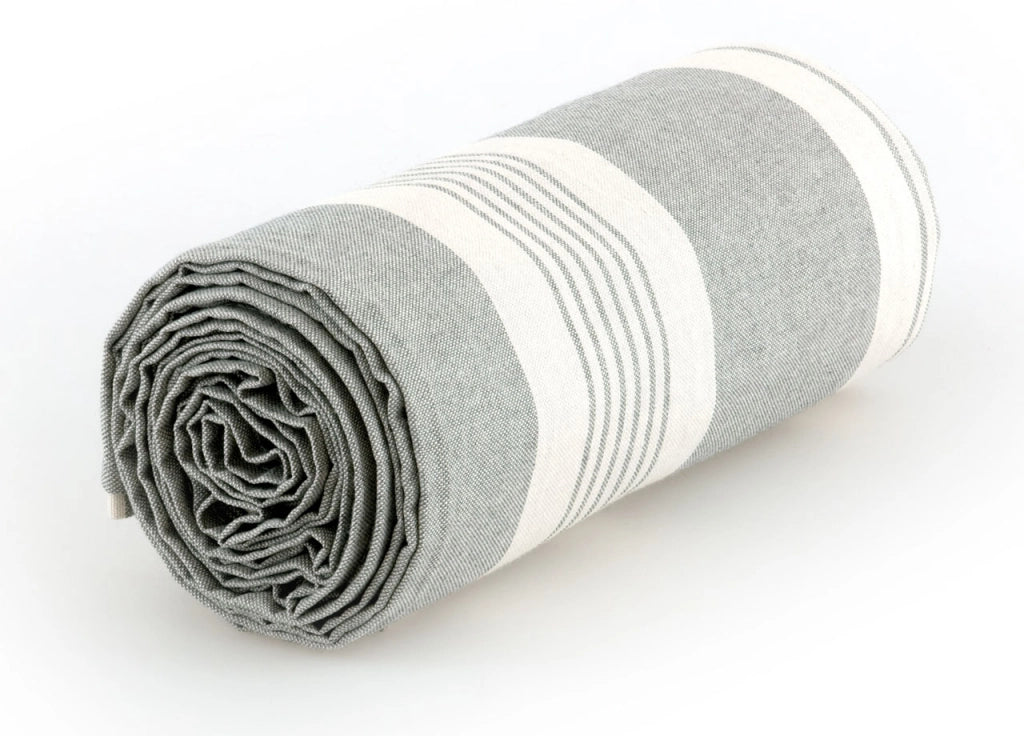 Telo Arredo Granfoulard Copritutto Cotone Made Italy Vari Disegni Arredatutto Copriletto Multiuso - 1 Piazza - Grancasa Grigio