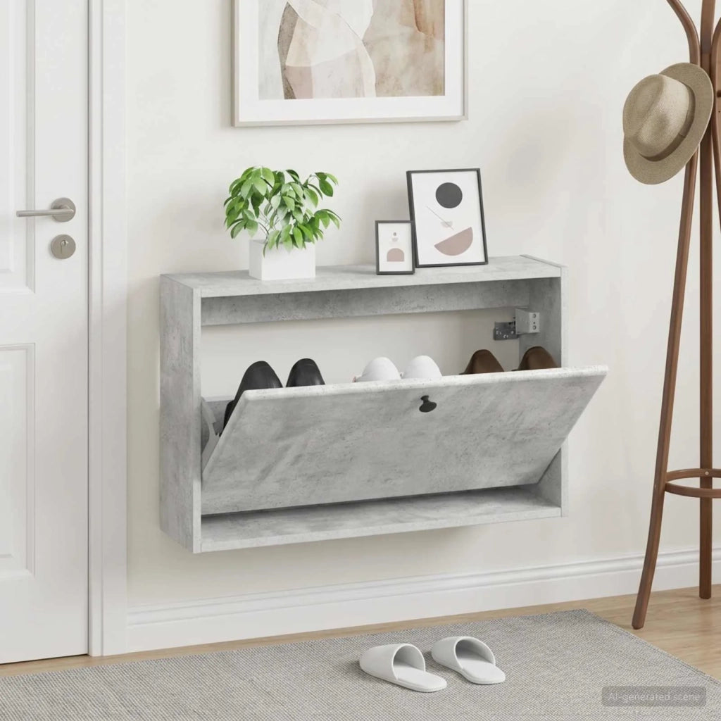 Mobiletto per Scarpe da Muro BREDA 71 x 17 x 43 cm 897508