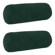 Cuscino con cuscino HEERLEN 2 pz Verde Scuro Velluto 929991