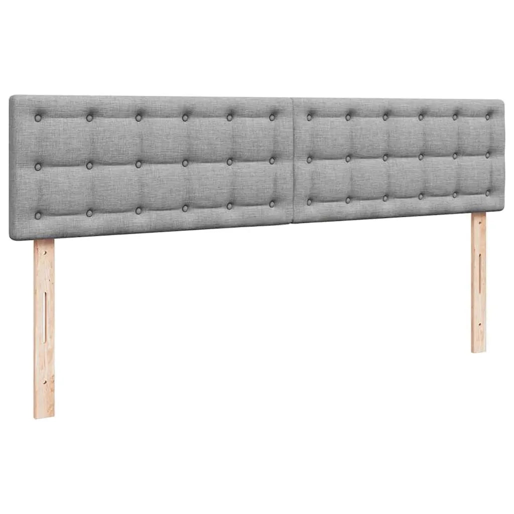 Struttura Letto Pouf con Materassi 180x200 cm in Tessuto 3312885