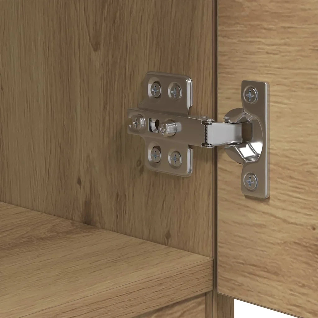 Armadio da letto in stile rustico con pratici cassetti 40 x 39 x 40 cm finitura in rovere ingegnerizzato realizzato artigianalmente 02_0052667