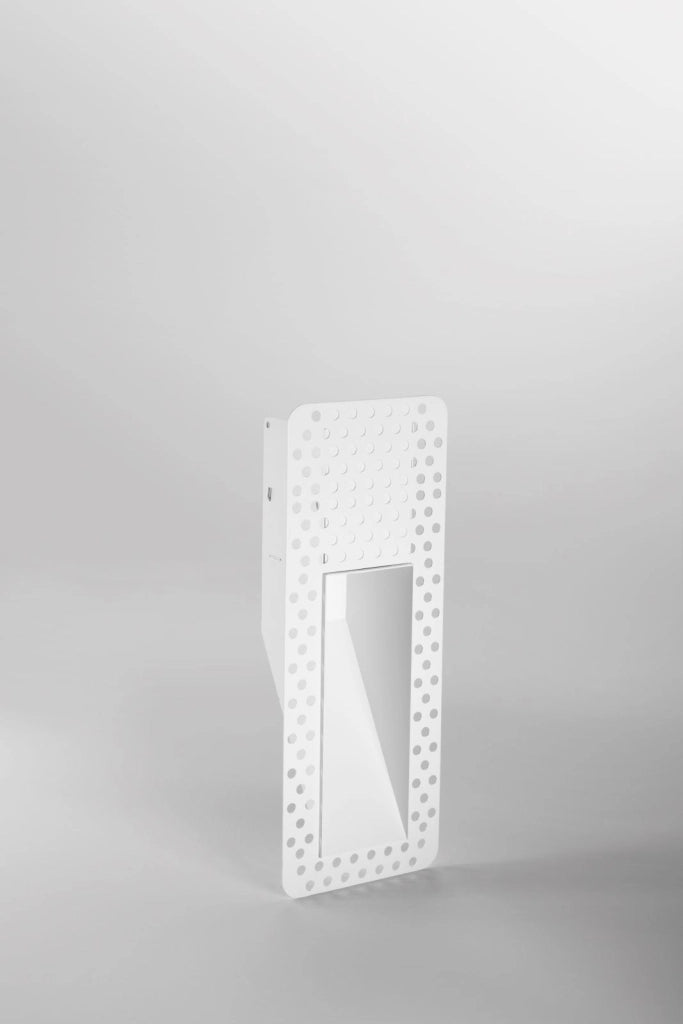 INCASSO YUREI BIANCO IN ACCIAIO E ALLUMINIO 238X91X61MM ATTACCO GU10 MINI