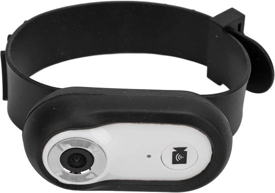 Custodia con Camera HD Mini per Animali - Inclusa Carta di Memoria 8G - Bianco - Accessori per Animali - Sicurezza