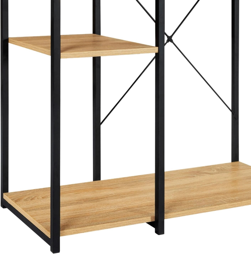 Armadio doppio con ripiani L. 90 cm DETROIT design industriale