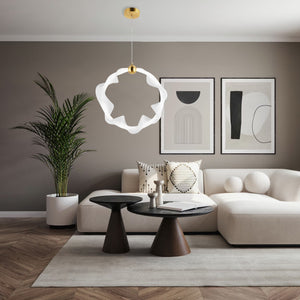 Lampada G014-1cp White/gold