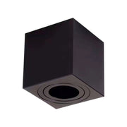 Plafoniera quadrata nera GU10 40W Milagro BIMA ML7013