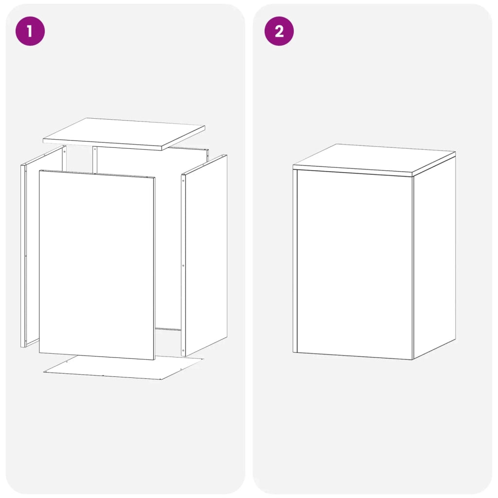 Supporto per piante Argento 40 x 40 x 60 cm Acciaio 8012538
