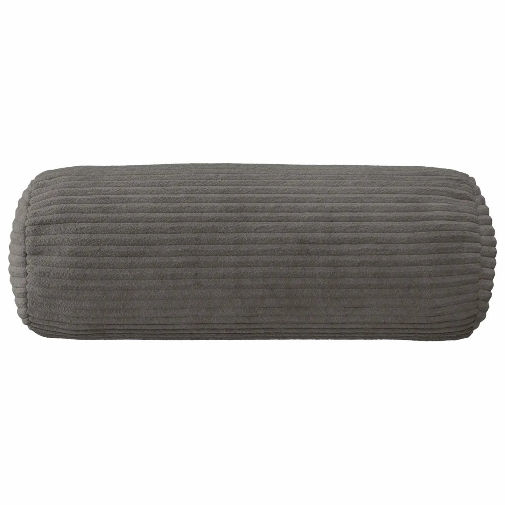 Federa 6 pcs HEERLEN Grigio Scuro Ø 15 x 40 cm corduroy 923244