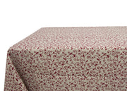 Tovaglia Miros Resinata Antimacchia Copritavolo Cucina Disegno Stefy - 140x140 - Bordeaux