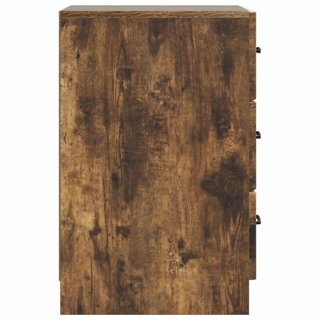 Armadio da Notte Rovere Fumo 43 x 41 x 63,5 cm 895710