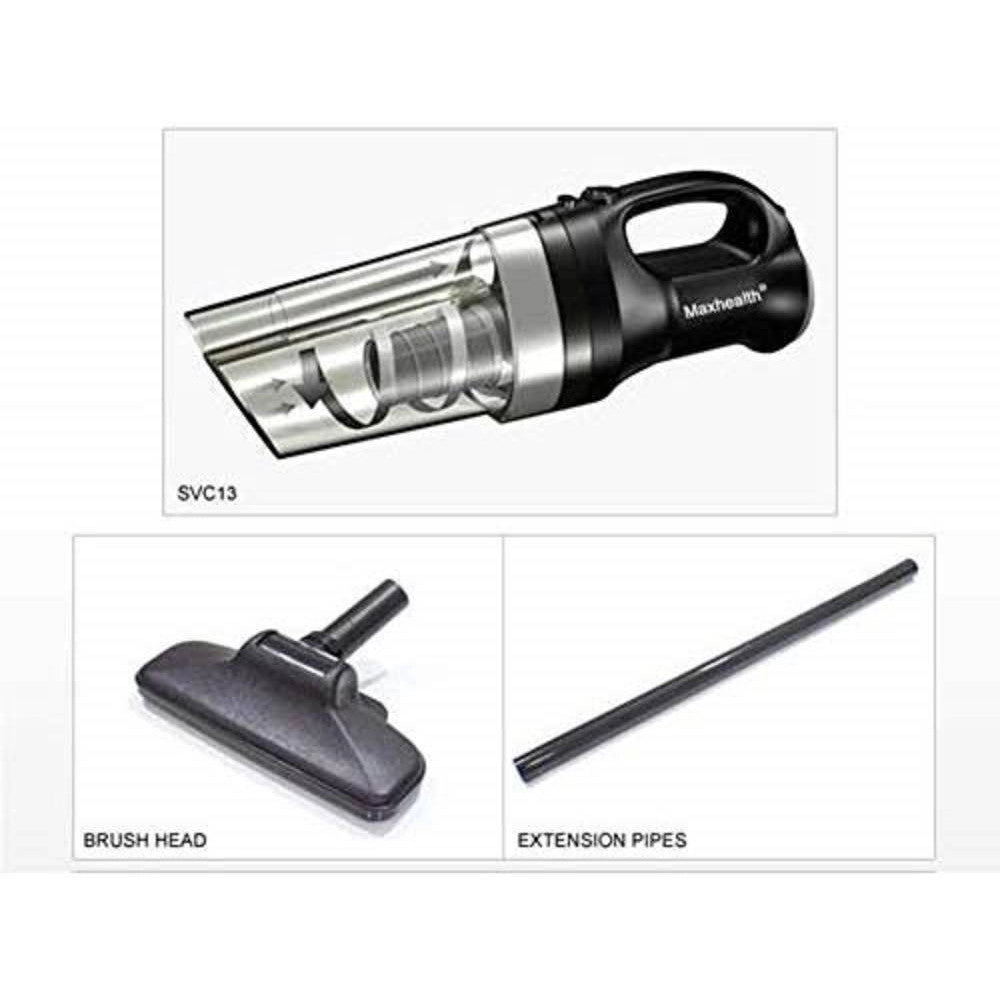 Trade Shop - Scopa Elettrica Aspirapolvere Cordless Turbo Cyclone No Sacchetto 350w Ricaricabile -