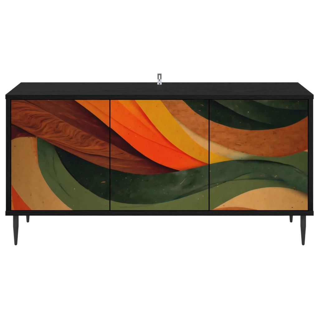 Mobile TV BONN 102 x 33 x 51 cm Rovere Nero 8007101