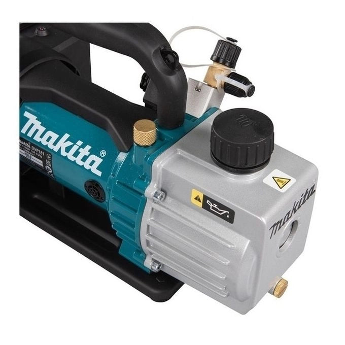 Makita DVP181ZK Pompa per vuoto a batteria 18V 2x18V 113 l-min 3 Pa serbatoio 300 ml colore Nero