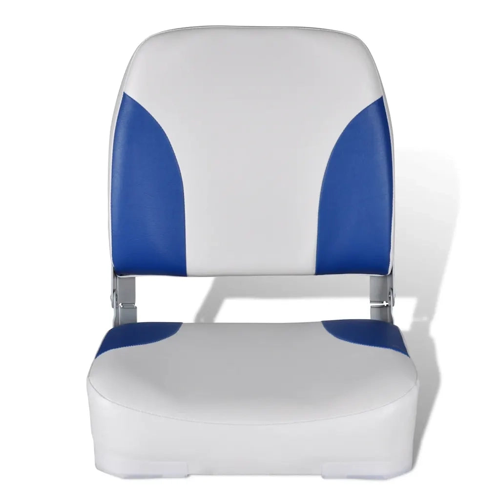 Sedile per Barca con Schienale Pieghevole e Cuscino 41x36x48 cm CFW7931142