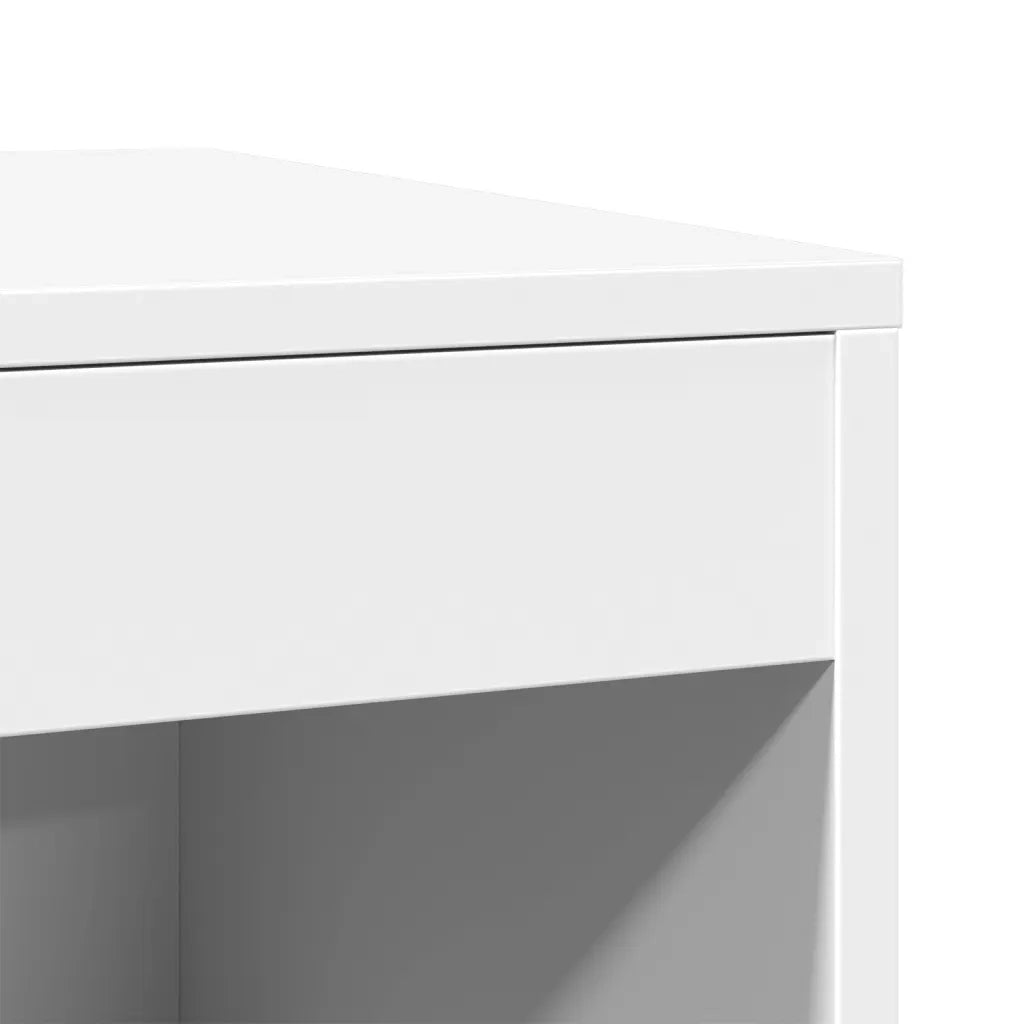 vidaXL Recinto Lettiera Gatti Bianco 47x59x42 cm in Truciolato