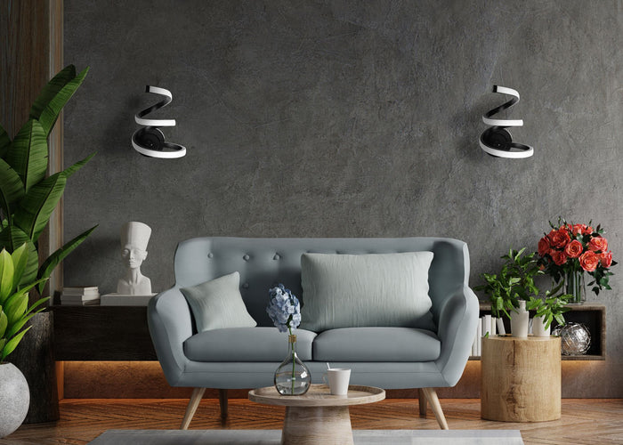 Lampada Led App1052-w Black Mat