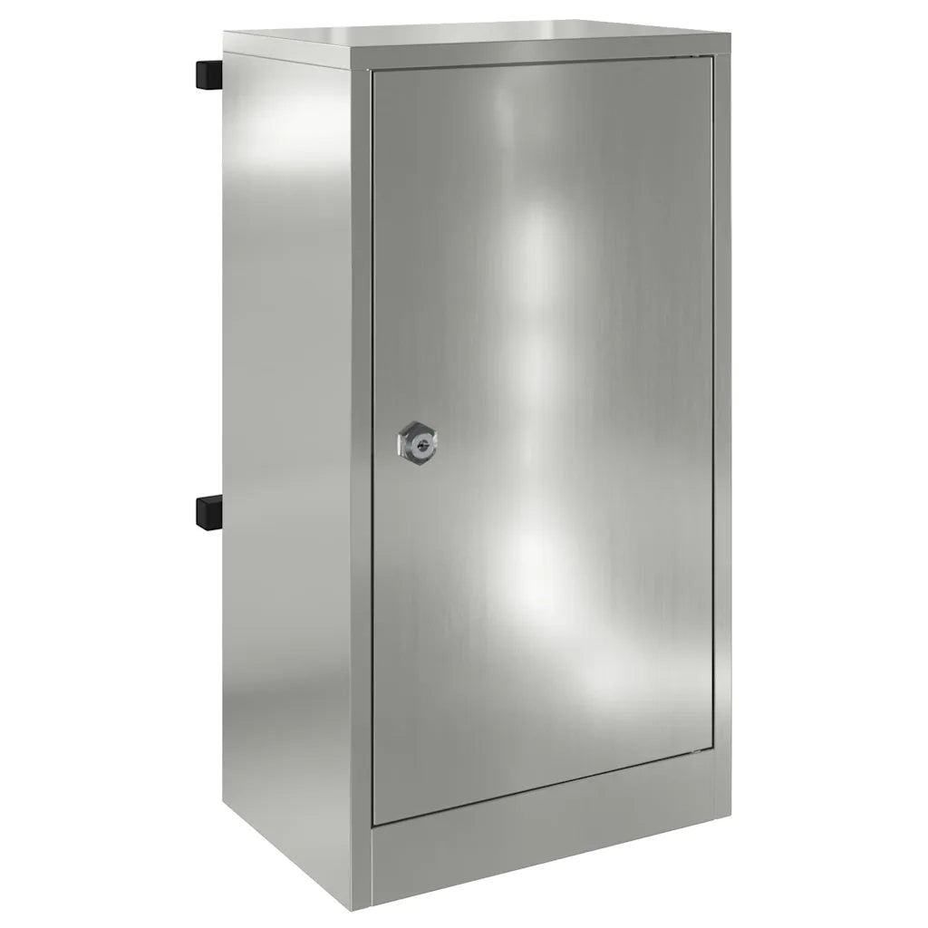 cassetta postalepastkastei Nero 30 x 20 x 55 cm Acciaio zincato 874952