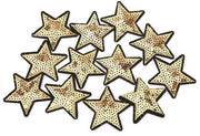 Patch per cucito a stella a 5 punte - Decorazione per abbigliamento - Applicazione da cucire - Materiale resistente - Facile da cucire - Patch da applicazione per cucito