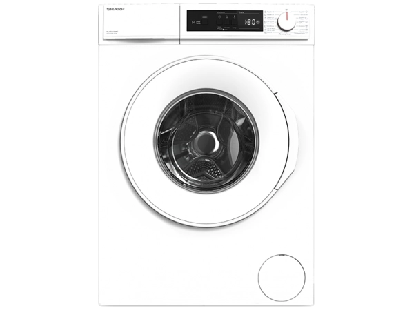 Sharp ES-NFA7121WD lavatrice Caricamento frontale 7 kg 1000 Giri/min Bianco