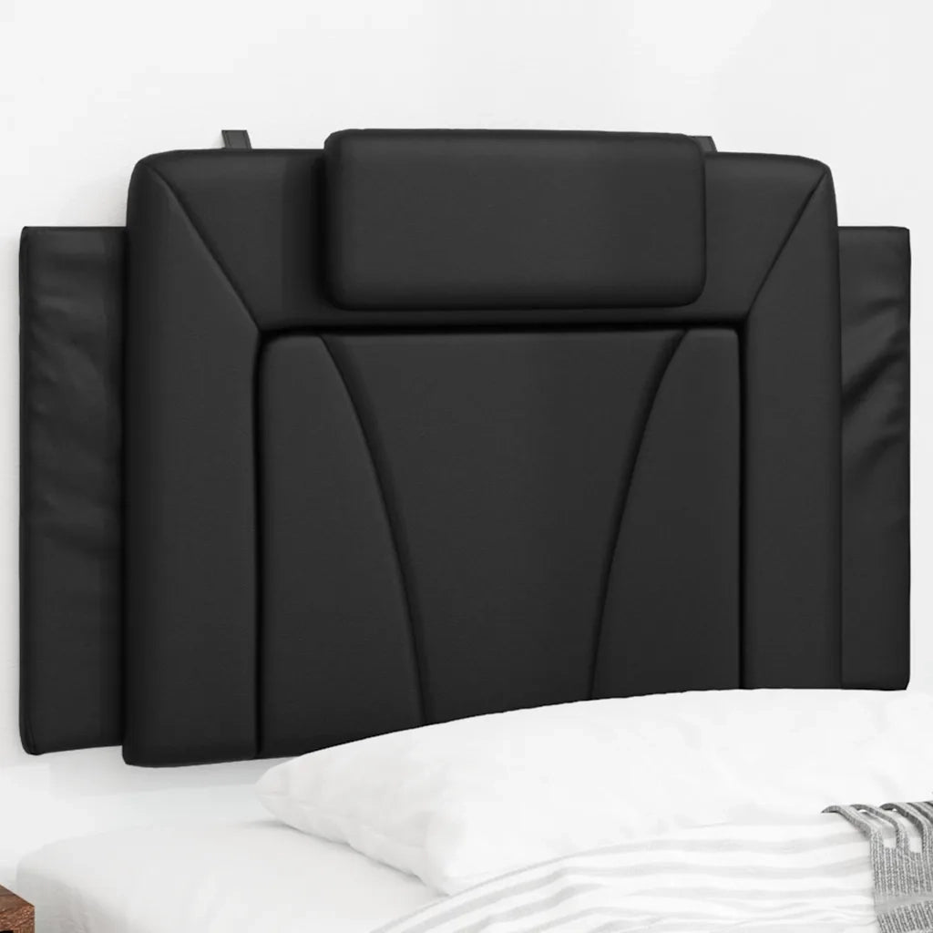 Cuscino Testiera Viana Nero 90 cm in Similpelle CFW5860142