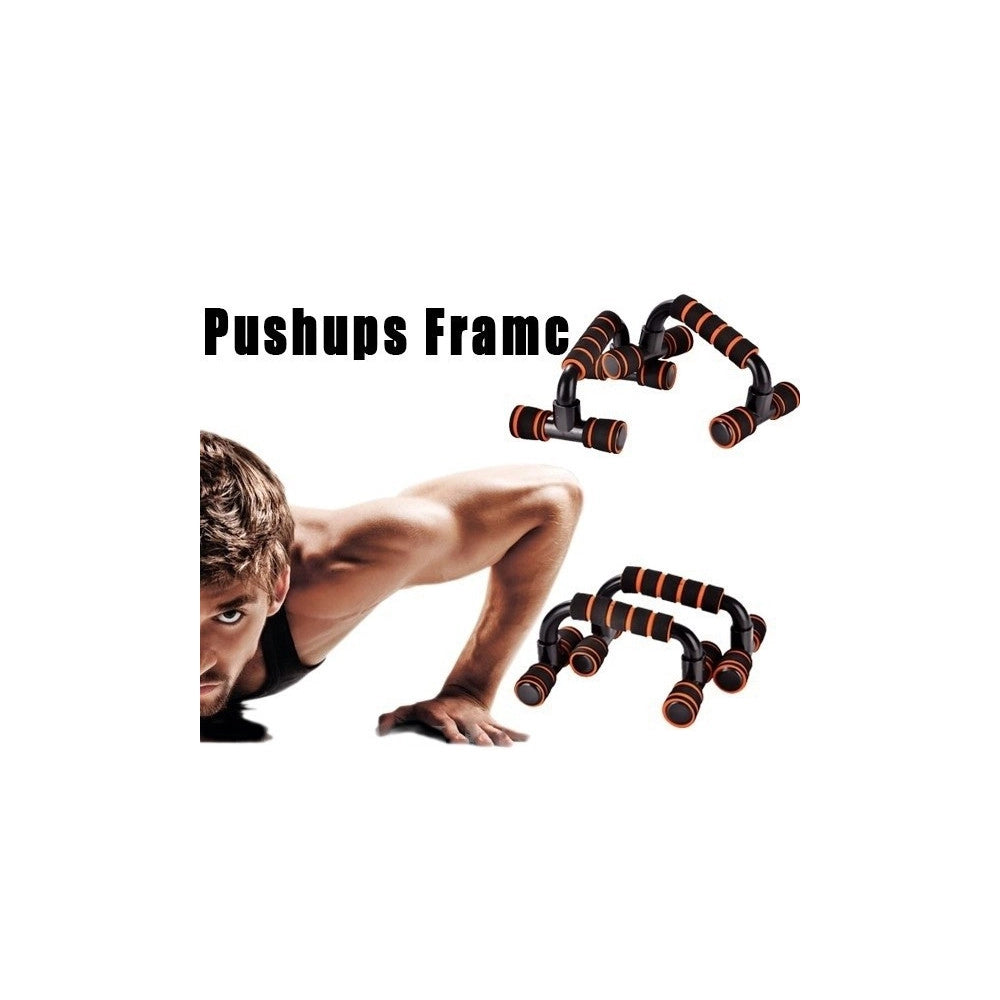 Trade Shop - Push Up Stand Appoggi Maniglie Per Flessioni Addominali Petto Spalle Attrezzo -