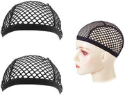 Capelli in pelle di nylon adesiva - 3 pezzi - Flessibile - Tessuto adesivo in nylon - Adatto per capelli corti e lunghi - Soluzione di fissaggio pratica - Capo per capelli