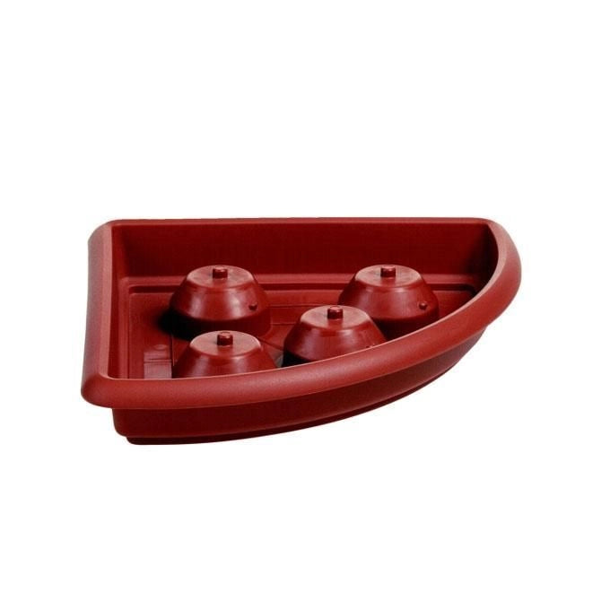 Stefanplast Sottovaso in Plastica medio Angolare Coccio CM 45