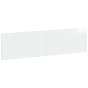 Testiera da Muro EDE Bianco Lucido Legno ingegnerizzato 896049