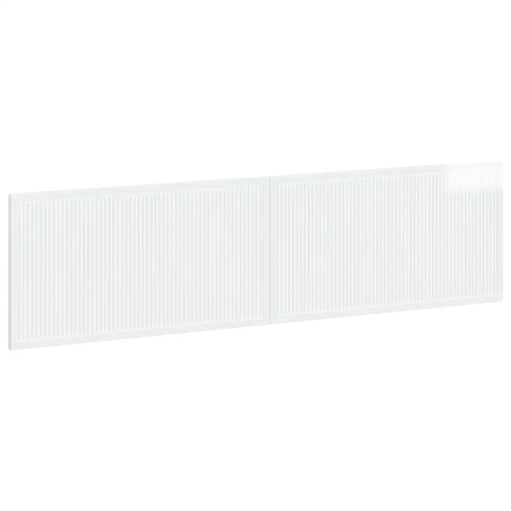 Testiera da Muro EDE Bianco Lucido Legno ingegnerizzato 896049