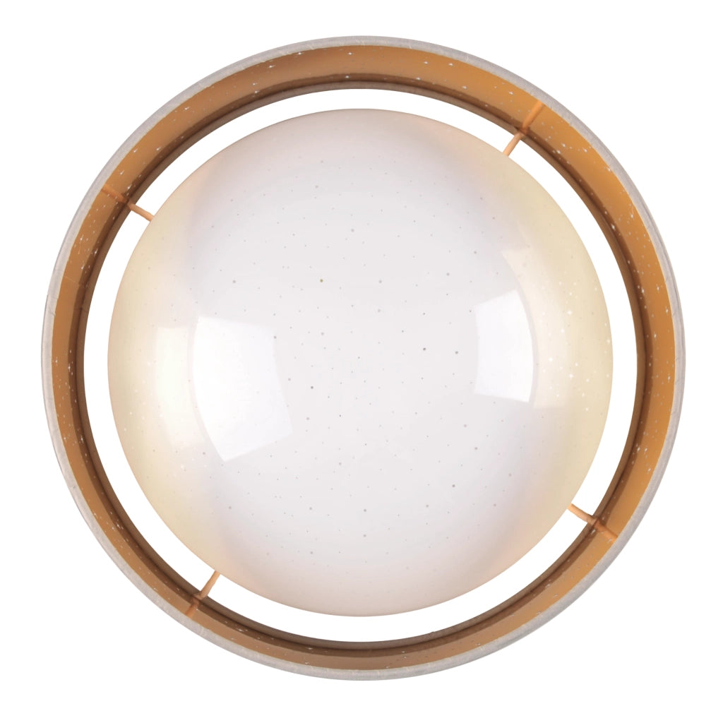 Plafoniera LED 18W 4000K taupe/oro 32cm Polux Tuluza