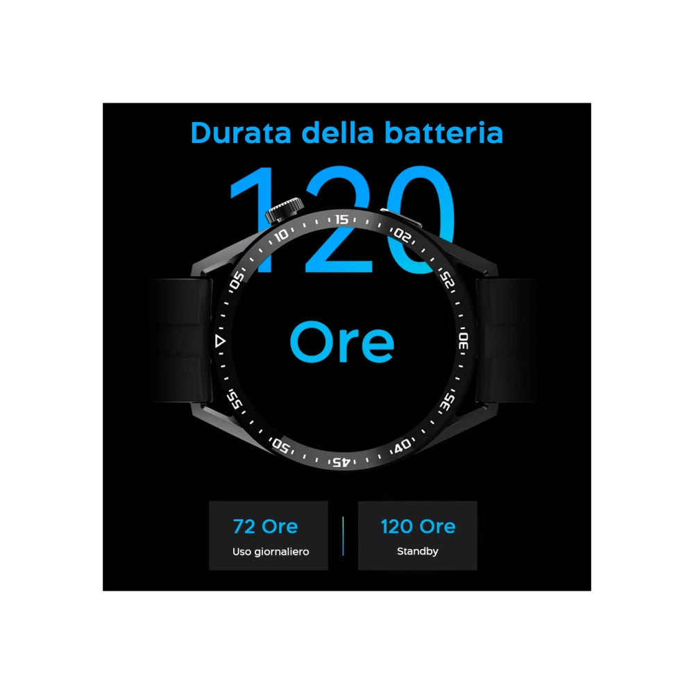 Trade Shop - Smartwatch Hw23 Pro Per Ios E Android Bluetooth Touch Sport Fitness Salute Uomo -