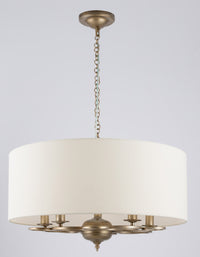 Lampada pendente House in Metallo Anna Oro Antique