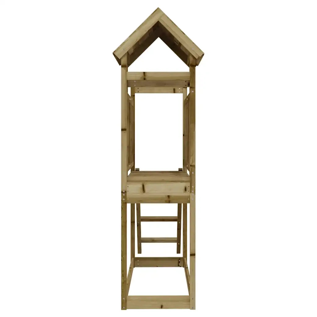 Set da Gioco da Esterno 53x110x214 cm Legno di Pino Impregnato CFW9258441