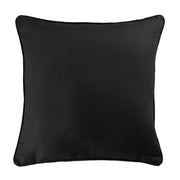 FODERA PER CUSCINI 40 X 40 CM COTONE UNITO PANAMA Nero