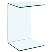 Tavolino | Tavolo laterale di Servizio 40x40x60 cm in Vetro Temperato