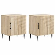 Armadio da Notte 2 pcs Rovere Sonoma 43 x 34,5 x 50 cm