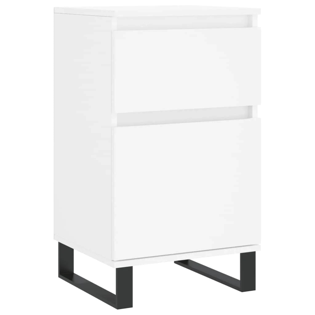 Buffet credenza cassettiera mobiletto mobile contenitore organizer per cucina soggiorno salotto 40 x 35 x 70 cm legno ingegnerizzato bianco 02_0030305