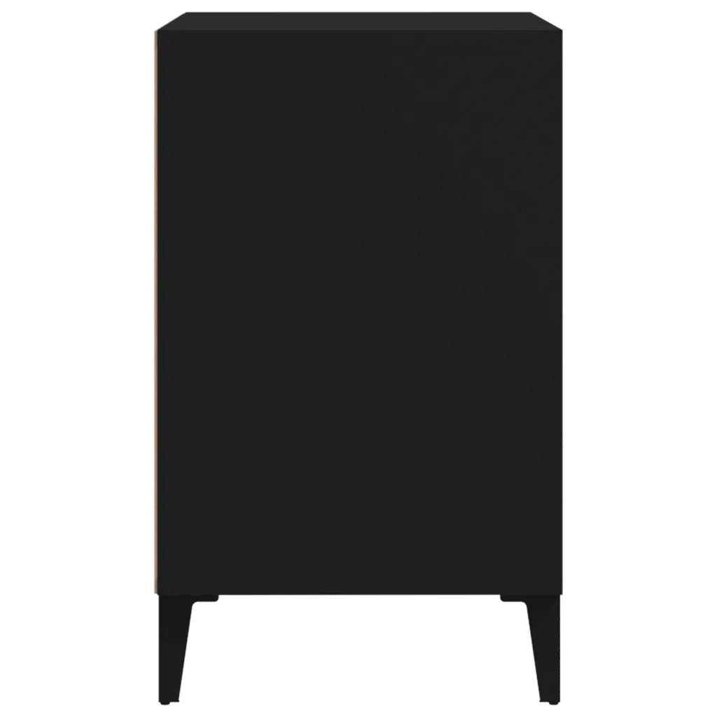 Scarpiera Nera 102x36x60 cm in Legno Multistrato cod mxl 41423