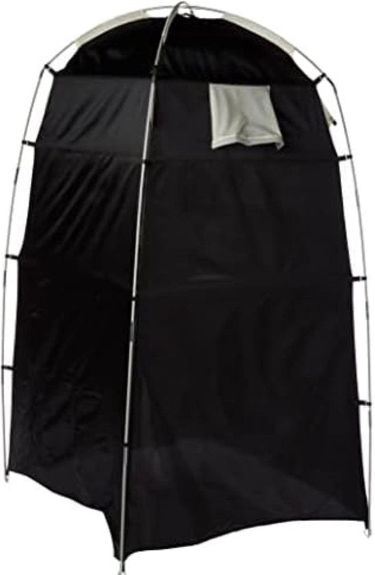 Tenda per docce - Tenda per cambiarsi - Tenda WC - Tenda per servizi igienici - Tenda per campeggio - Nero