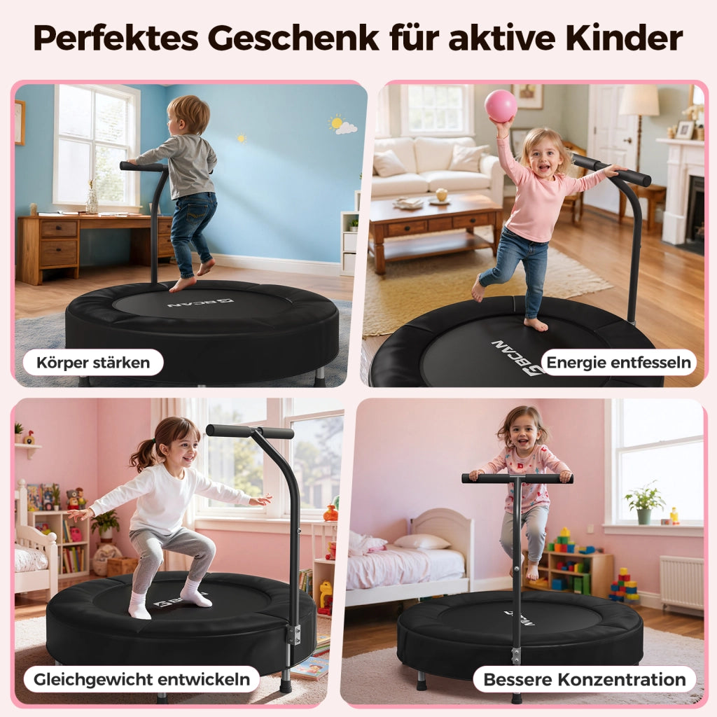 Trampolino per Bambini ¨C zephmum ¨C Grigio 91 cm
