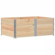 Paretali per Pallet 3 pz 150x100 cm in Legno Massello di Pino CFW4640748