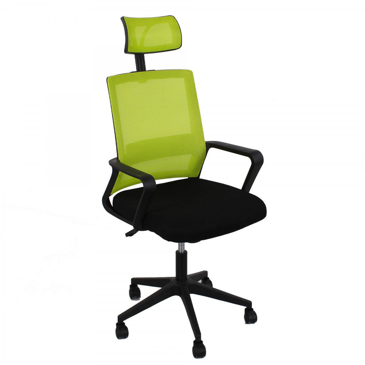 Set 2 Sedie da Ufficio Direzionale 58x126x50 cm in PU Lime
