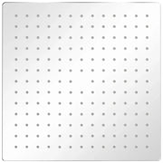 Soffione per Doccia a Pioggia 2 pz Acciaio Inossidabile 30x30cm 275941