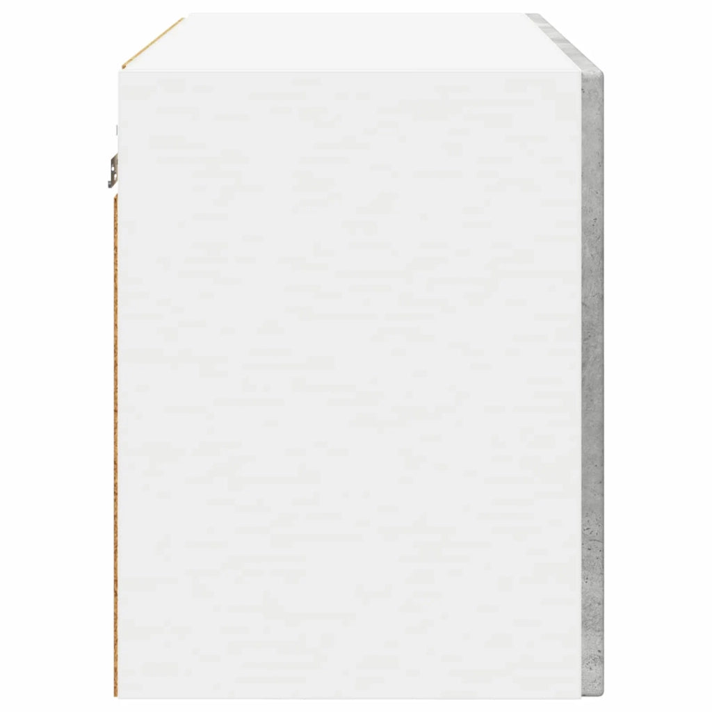 Armadietto a muro PORTO 2 pcs Grigio cemento 60 x 31 x 40 cm 885272