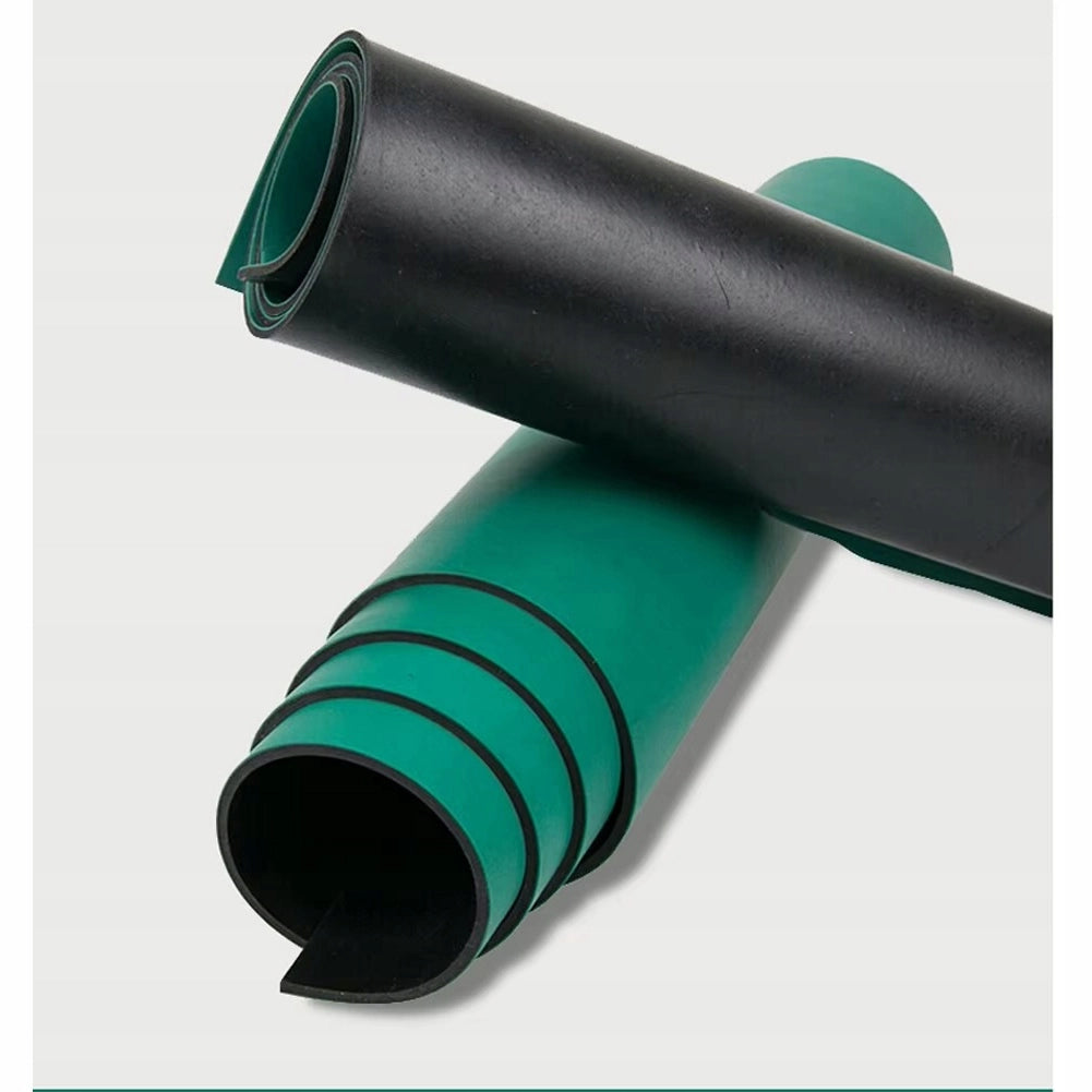 Tappetino Antistatica ESD Nera 1.2m x 10m – Protezione Elettrostatica, Goma Naturale, Spessore 2mm, Resistenza Chimica