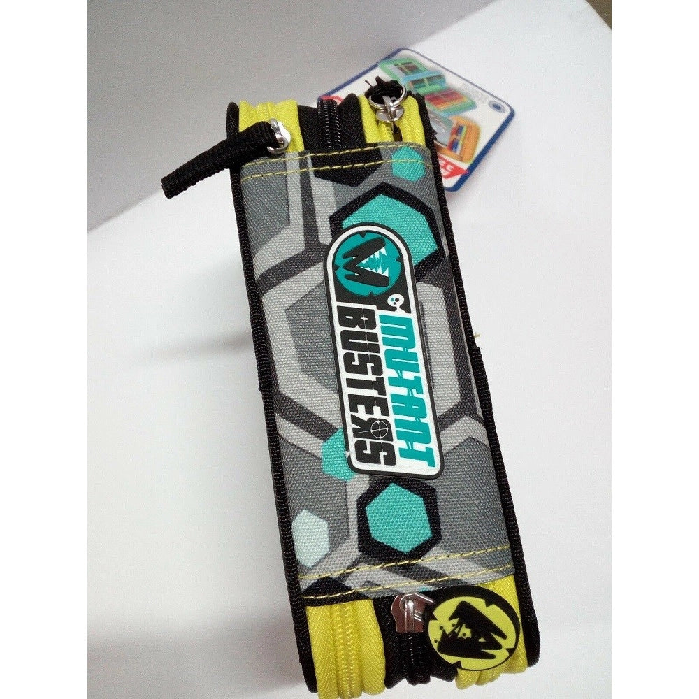 Trade Shop - Astuccio Scuola 3 Zip Join La Resistance Mutant Busters Completo Giotto Frixion -